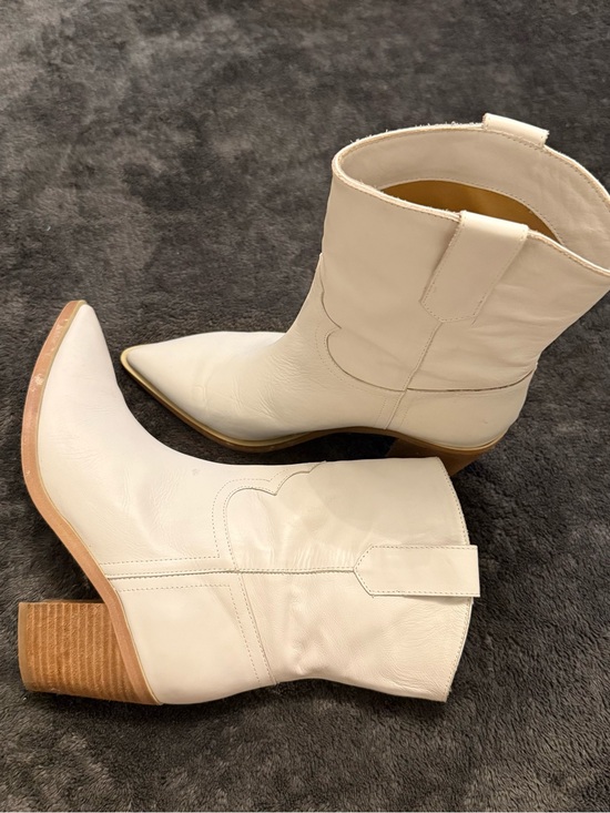 Tony Bianco Shoes - Tony Bianco Scout Milk Capretto Ankle Boots
